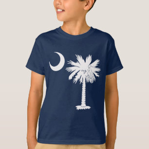 T-shirt Palmetto blanc