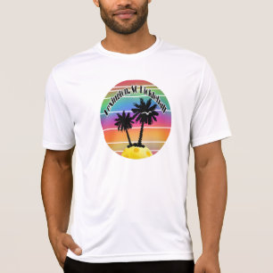 T-shirt Palmetto Trees coucher de soleil Lexington, SC Pic