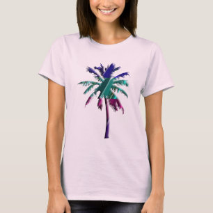 T-shirt Palmier coloré Abstrait