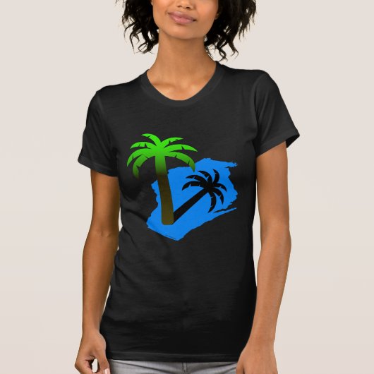 T-shirt Palmier du Wisconsin (Devant)
