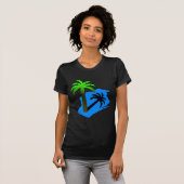 T-shirt Palmier du Wisconsin (Devant entier)