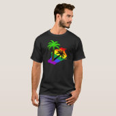 T-shirt Palmier du Wisconsin (Devant entier)