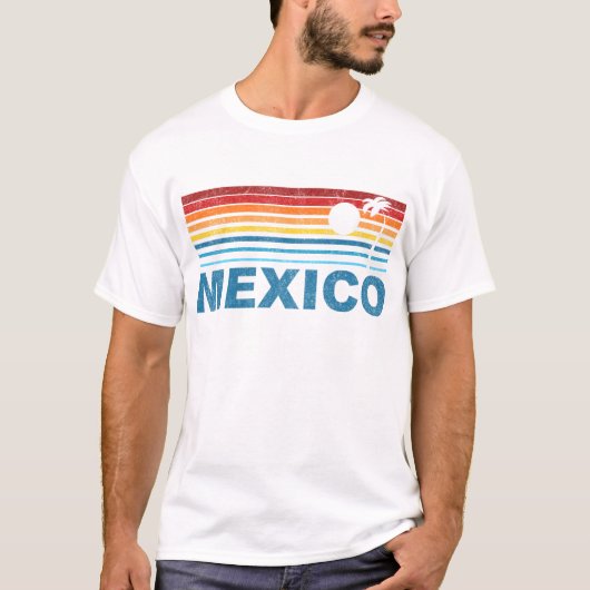 T-shirt Palmier Mexique (Devant)