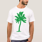 T-shirt Palmier - Vert (Devant)