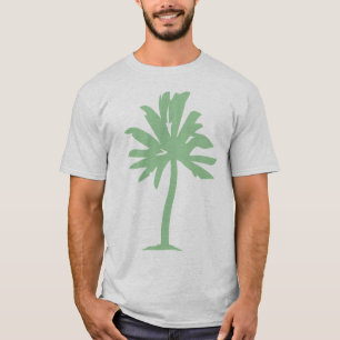 T-shirt Palmier - Vert dégradé
