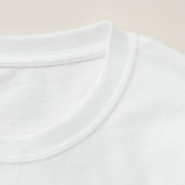 T-shirt palmiers (Détail - Col (en blanc))