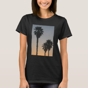 T-shirt Palmiers au coucher du soleil