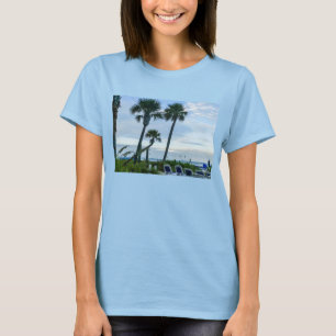T-shirt Palmiers Crooked