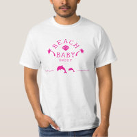 Palmiers & Dauphins Rose Plage Baby Papa