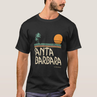 T-shirt Palmiers de Santa Barbara Californie