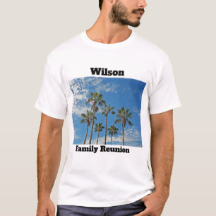 T-shirt Palmiers Paradise Famille Réunion Keepsaké