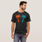 T-shirt Palmreesropical Vacation funny (Devant entier)