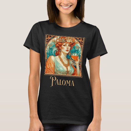 T-shirt Paloma Art nouveau (Devant)