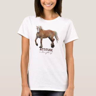 T-shirt Palomino Belge Brouillon Cheval Vêtements sportifs