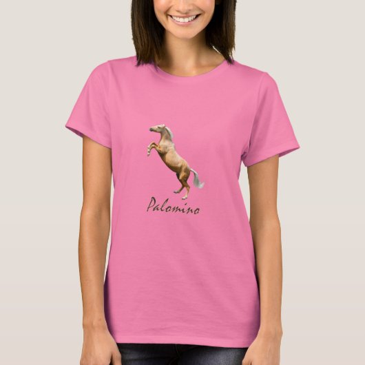 T-shirt Palomino Horse Jumping (Devant)