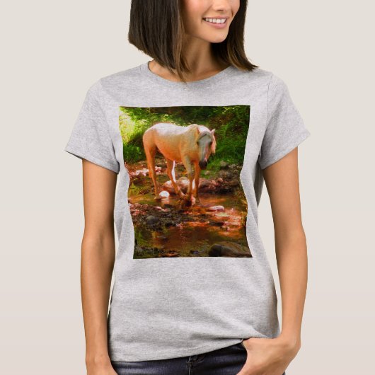 T-shirt Palomino Quarter Horse (Devant)