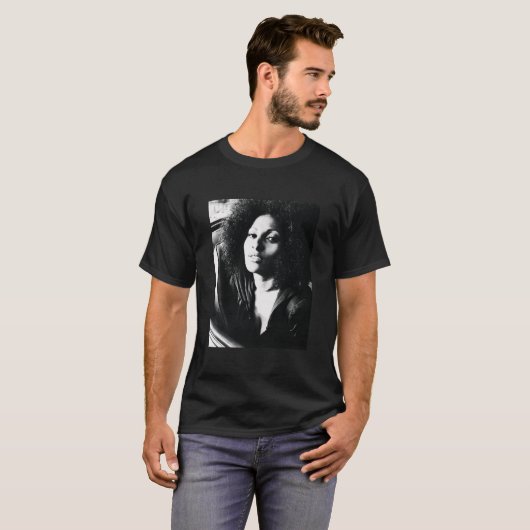 T-shirt Pam Hit Man Blaxploitation 1972 v6 (Devant entier)