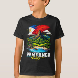 T-shirt Pampanga Philippines Souvenir Drapeau Philippin