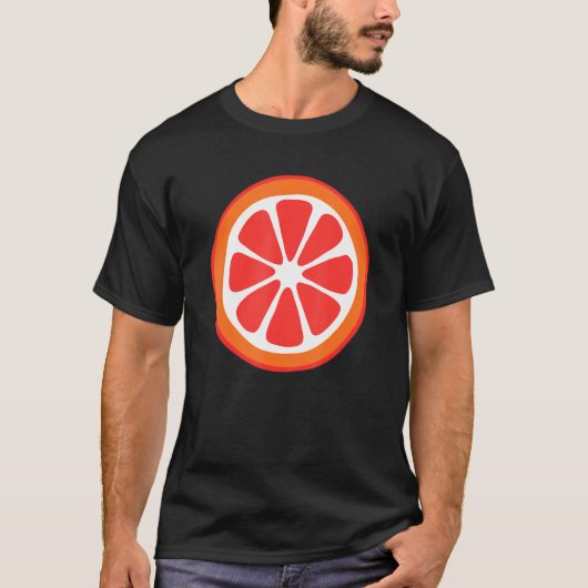 T-shirt Pamplemousse Tranchée Lime Été Soleil vacances (Devant)