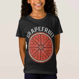 T-Shirt Pamplemousse vintage tranche agrumes fruits pample