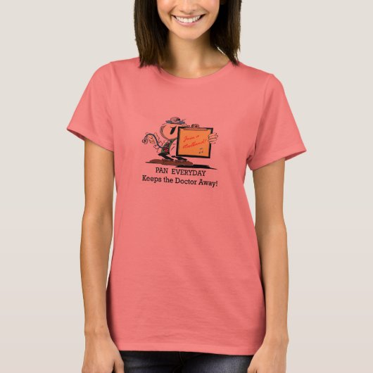 T-shirt Pan éloigne le médecin (Devant)