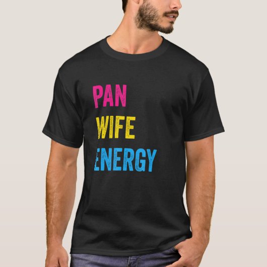 T-shirt Pan Femme Energy Pansexual Pride Pansexualité Lgbt (Devant)