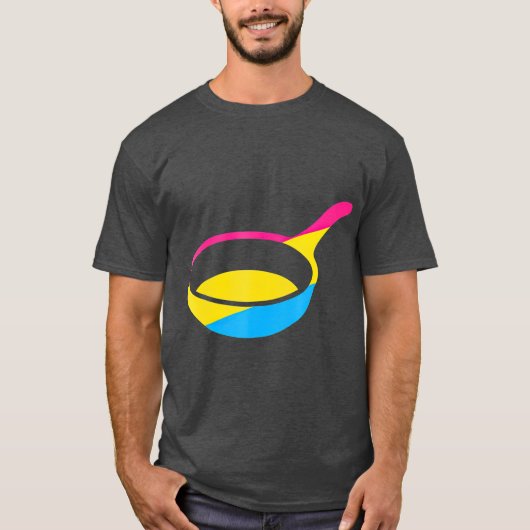 T-shirt Pan Funny Pansexuel (Devant)