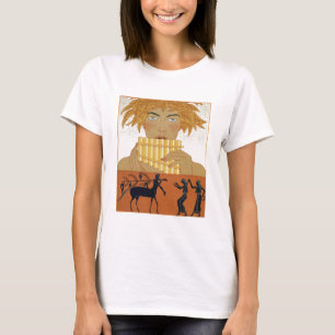 T-shirt Pan Piper, illustration de "Les Mythes" par Paul