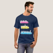 T-shirt Pan Poly Pansexual (Devant entier)