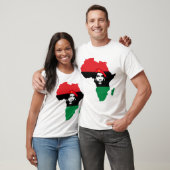 T-shirt Panafricain - Thomas Sankara Silhouette (Unisexe)