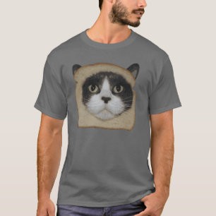 T-shirt Panage pané de chat d'Inbread