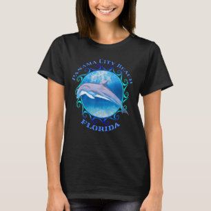 T-shirt Panama City Beach Floride Vacances Souvenir Dolphi