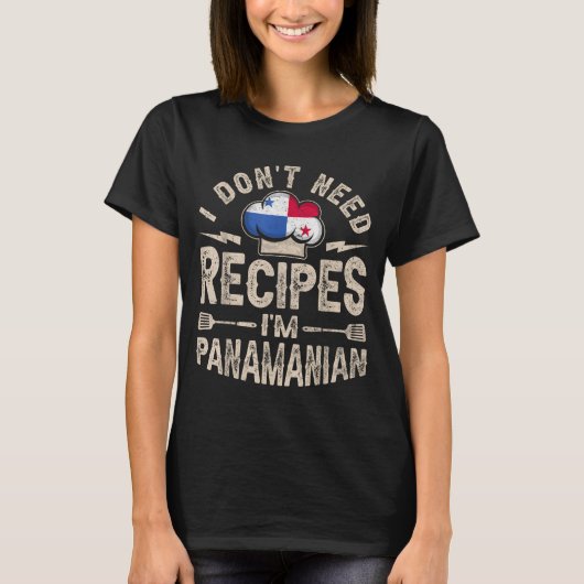 T-shirt Panama Flag Proud Panamanians Men &amp; Women  (Devant)