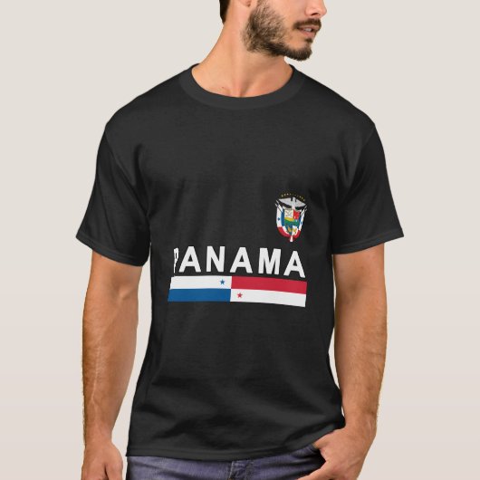 T-shirt Panama National Pride (Devant)