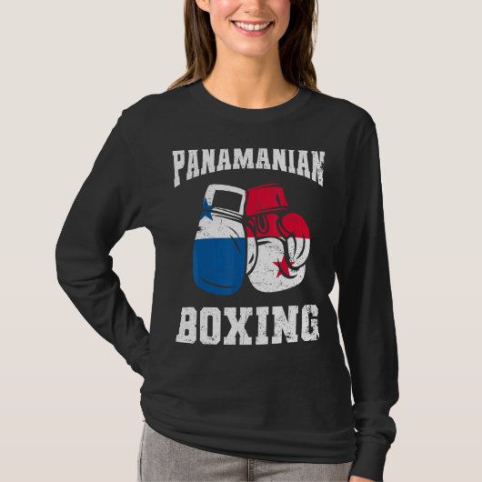 T-shirt Panaméen Gants de boxe Panama Pride Hommes Femmes (Devant)