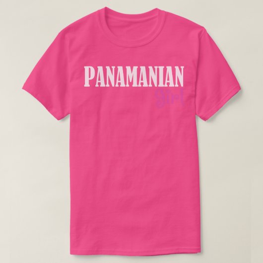T-shirt Panaméenne fille 1 (Design devant)
