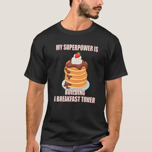 T-shirt Pancake Flapjack  Pajama Cute Pancake Maker (Devant)