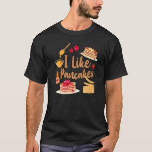 T-shirt Pancake Kids I Like Pancakes