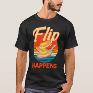 T-shirt Pancake Lover Kids Flip Happes