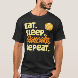 T-shirt Pancake Lover Les enfants mangent des crêpes de so