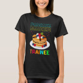T-shirt Pancake Maker Trainé Petit-Déjeuner Pancake 1 (Devant)