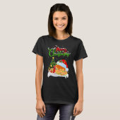 T-shirt Pancake Nourriture Noël Décorations Père Noël Panc (Devant entier)