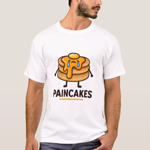 T-shirt Pancake Pun Tee - Fluffy & Funny
