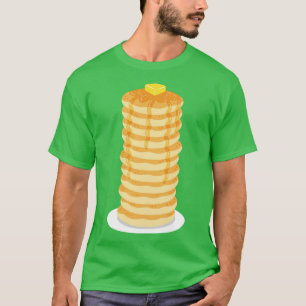 T-shirt Pancake Stack of Pancakes