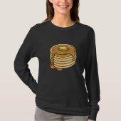 T-shirt Pancake Stack With Maple Syrup Pancakes (Devant)