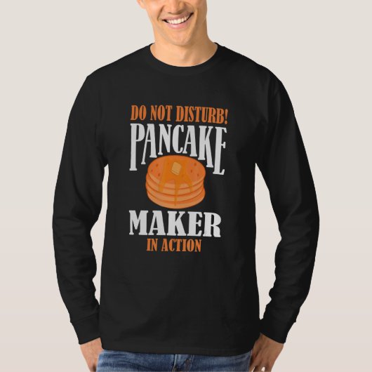 T-shirt Pancakes Brunch Breakfast Pancake Maker (Devant)