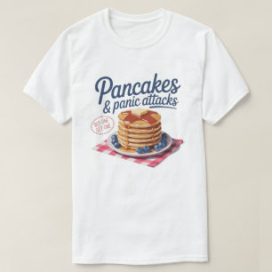 T-shirt Pancakes cadeau, Funny Breakfast tee, Food Lover T