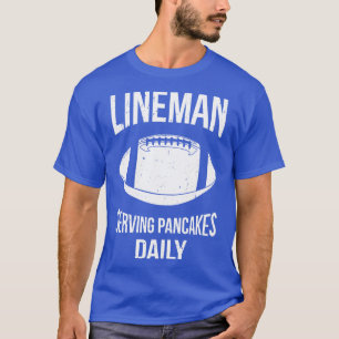T-shirt Pancakes de service Lineman Daily IV