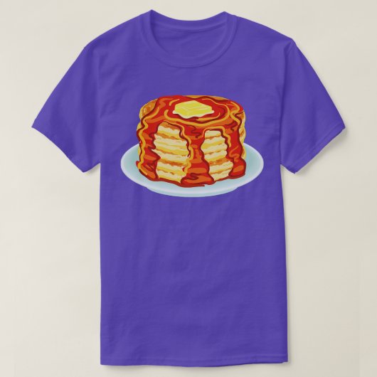 T-shirt Pancakes frais (Design devant)