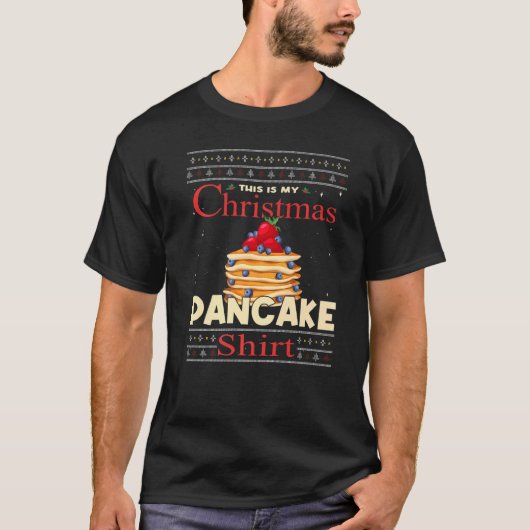 T-shirt Pancakes maker This is my Christmas Pancake (Devant)